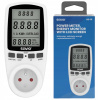 Zásuvka SAVIO AE-01 (Wattmeter Merač spotreby Počítadlo energie Prúd SAVIO AE-01 LCD)