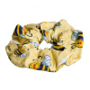 Látková gumička scrunchie - Včeličky