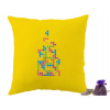 Levanduľový vankúš tetris