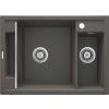 DEANTE MAGNETIC granitový drez 69 x 50 cm, antracit metalik ZRM_T503