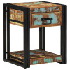 zahrada-XL Nočné stolíky 2 kusy 40x40x50 cm Masívne recyklované drevo 4016703