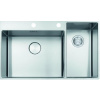 Franke Box Center - Drez BWX 220/620-54-27/2, 86x51 cm, nerezový 127.0538.259