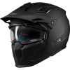 MT Helmets Modulárna prilba na motorku Streetfighter SV S Pure A1 matná čierna XS + zľava 300,- na príslušenstvo - XS - 53-54 cm