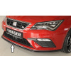 Rieger lipa pod predný nárazník pro Seat Leon Cupra 5F 3-dver. (sc), 5-dver., 5-dver. (ST/Combi) po faceliftu, 01/17-, plast ABS bez povrchovej úpravy