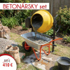 Güde Set Miešačka na betón GBM 160 + Kovový fúrik 85 L