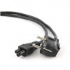 C-TECH kabel síťový, 1,8m VDE 220/230V, napájecí k notebooku, 3 pin Schuko CB-PWRC5-18