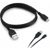 Kábel Libox USB - microUSB typ B 3 m čierny