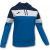Joma Dámska mikina CREW IV HOODIE SWEATSHIRT ROYAL-DARK NAVY Veľkosť: M