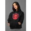 GG-God.sk Mikina Caesar Dámska Farba: Čierna (Black), Veľkosť: XXL, Grafika: Vpredu (Front)