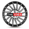 KESKIN WHEELS KT17 8,5x19 5x112 ET30 MATT BLACK FRONT POLISH