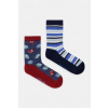 United Colors of Benetton detské ponožky 2-pak 6AO3R7007.G.Stagionale modrá 30/34