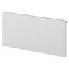 Mexen Flat CCF21 doskový radiátor 400 x 2000 mm, spodné stredové pripojenie, 1588 W, biely - W6C21F-040-200-00