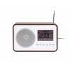 Budík a FM rádio Karlsson KA6036DW, 13cm