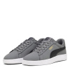 Puma Smash 3.0 Buck Low-Top Trainers Mens Grey/Blk/Wht 9.5 (44)