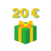DARČEKOVÁ POUKÁŽKA NA NÁKUP - 20 €