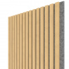 WALL CONCEPT akustický panel Javor, sivý filc + MDF, 2750x604x21 mm, 1,66 m2
