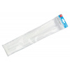 LEVIOR Viazacie pásky 400x4.8mm 50ks biela 23864.01