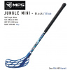 Florbalová hokejka MPS JUNGLE MINI - Black/Blue