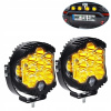 2X 75W PRACOVNÁ LAMPA PROTI ZAHMLIEVANIU LED Svetlomety 12V/24V 5800LM