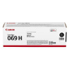 CANON CRG-069H Laserový toner do i-SENSYS LBP 673Cdw tlačiarní, CANON, čierna, 7,6k