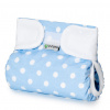 T-tomi Ortopedické abdukčné nohavičky suchý zips 3-6kg Blue polka