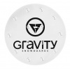 Gravity Icon Mat - Clear/Black one size