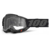 100% Speedlab Accuri 2 Goggle Black Clear Lens 50013-00038