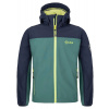 Chlapčenská softshellová bunda Kilpi Ravio-JB Dark green 98