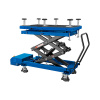 MSW Scherenový zdvíhací stôl - pre EVA-autobatériu - s kolieskami - 750 W - do 1200 kg MSW-EVL-02