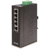 Planet ISW-501T Priemyselný Switch 5x 10/100M, -40~+75°C, TB napájanie 12-48VDC, DIN, kovové šasi