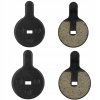 4x polokovové brzdové platničky pre KuKirin G2 PRO, G2 MAX