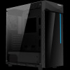 GIGABYTE AORUS C200/Midi Tower/Transpar./Čierna (GB-C200G)