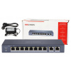 Switch 8x PoE Hikvision DS-3E0310P-E/M