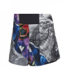 adidas Tennis U.S. Series Ergo Printed Shorts Womens Black/Multi 10 (S)