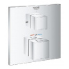 Grohe Grohtherm Cube - Termostatická batéria pod omietku na 2 spotrebiče, chróm 24155000