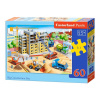 CASTORLAND Puzzle Veľké stavenisko 60 dielikov