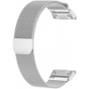 Oceľový náramok Ricardo 20mm (pro Garmin Fenix 8/7S/6S (43mm), aj.), strieborný, QuickFit
