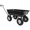 HOGLER 3955 Záhradný vozík, 200 kg, čierny