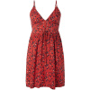 O'Neill LW TOLOWA STRAPPY DRESS červená,čierna Dámske šaty S