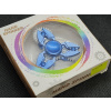 Hand Fidget Spinner trojité ozubenie - modrý