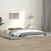 vidaXL Posteľný rám biely 100x200 cm borovicový masív - Biela - 71953-26724