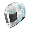Integrálna helma na motocykel Scorpion EXO-520 EVO AIR FASTA bielo-svetlo modrá Veľkosť: L