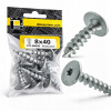 Skrutky do dreva Domax 8 x 40 mm, 8 ks