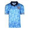 Score Draw England 1990 Third Shirt Adults Blue L