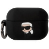Karl Lagerfeld Apple AirPods Pro 2 cover Silicone Karl Head 3D KLAP2RUNIKK