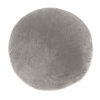 Sivobéžový dekoratívny vankúš z mikrovlákna Tiseco Home Studio Marshmallow, ø 40 cm