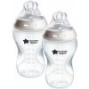 Dojčenská fľaša Tommee Tippee CTN Anti-Colic stredný prietok 340 ml, 3m+, 2 ks (5010415226204)