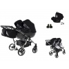 JUNAMA Diamond S Duo + 2x Cosmo i-Size 01 black/grey 2025