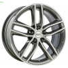 Disk BBS SX 8x18 ET35 5x112 platinum silber diagedreht