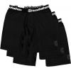 pánske trenírky HORSEFEATHERS DYNASTY LONG 3PACK BOXER SHORTS Black L